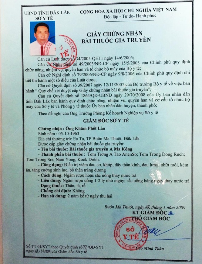 Khăm Phết Lào, con trai vua voi Amakong: Độc đáo chàng doanh nhân thầy thuốc 'đặc sản Tây Nguyên' ảnh 10